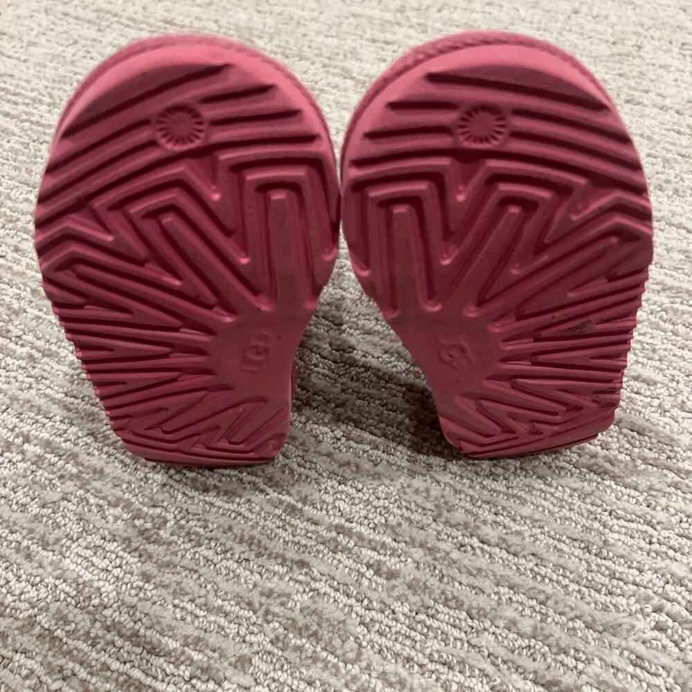 Toddler Ugg Pink Leopard Glitter Boots sz 6c msrp 115$ - Picture 7 of 7